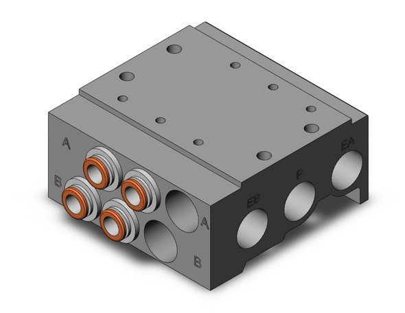 SMC SS5Y5-41-03-N7N 4/5 port solenoid valve ss5y manifold