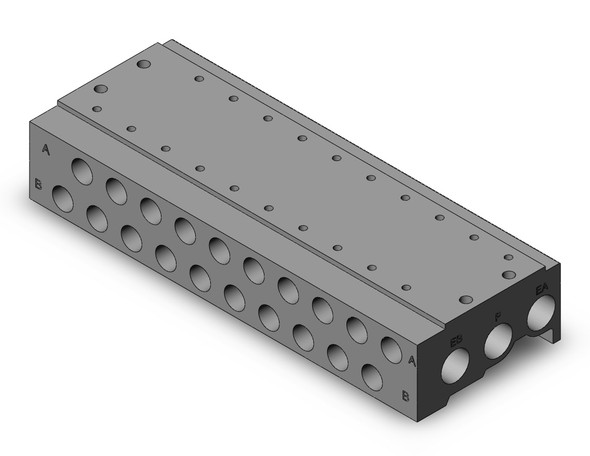 SMC SS5Y5-41-10-01-Q Ss5Y Bar Stock Manifold