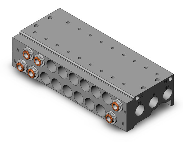 SMC SS5Y5-42-09-C6 Ss5Y Bar Stock Manifold