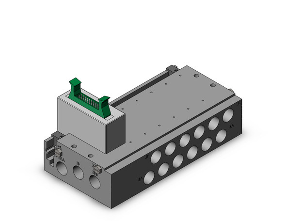 SMC SS5Y5-50J1-06D-02T 4/5 Port Solenoid Valve