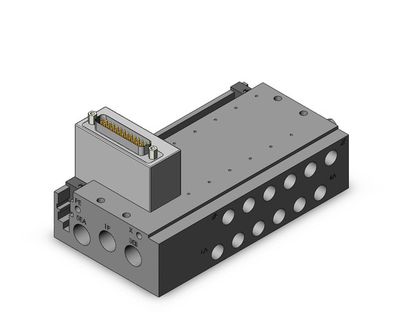 SMC SS5Y5-50RF1-06D-01T 4/5 Port Solenoid Valve