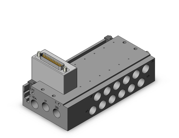 SMC SS5Y5-50RF1-06D-02T 4/5 Port Solenoid Valve