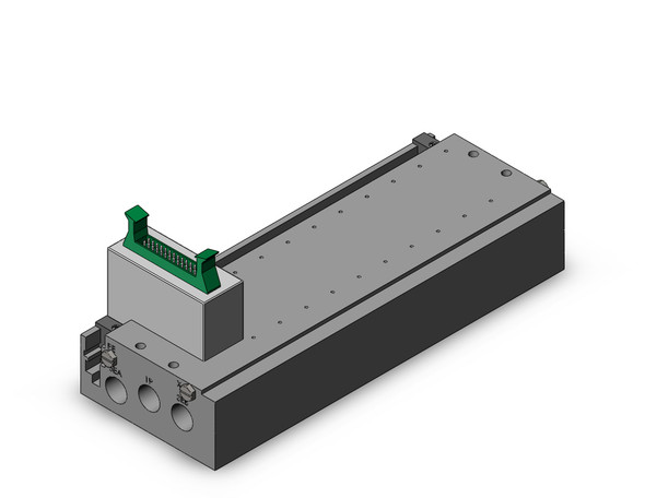 SMC SS5Y5-52P1-10B-00T 4/5 port solenoid valve plug-in metal base