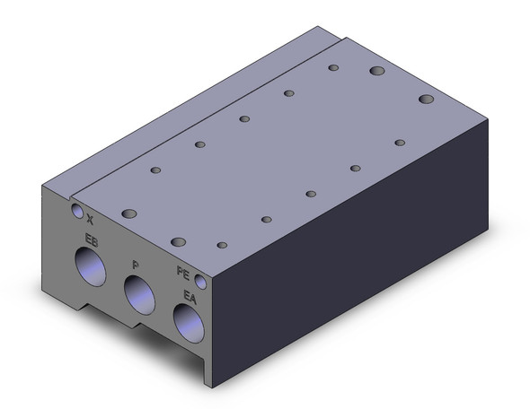 SMC SS5Y7-42-05-02N Ss5Y Bar Stock Manifold