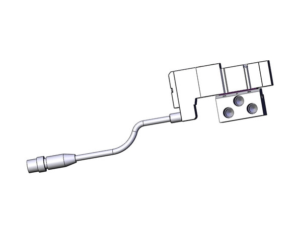 SMC SV1A00-5W3U-01 4/5 Port Solenoid Valve