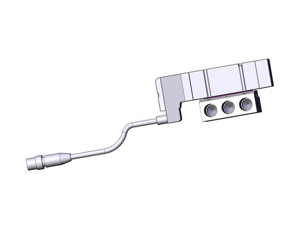 SMC SV2A00-5W1U-02T 4 Position Dual 3 Port (N.C./N.C.)