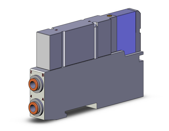 SMC SV2100R-5FUD-CS-C6 2 Position Single Solenoid