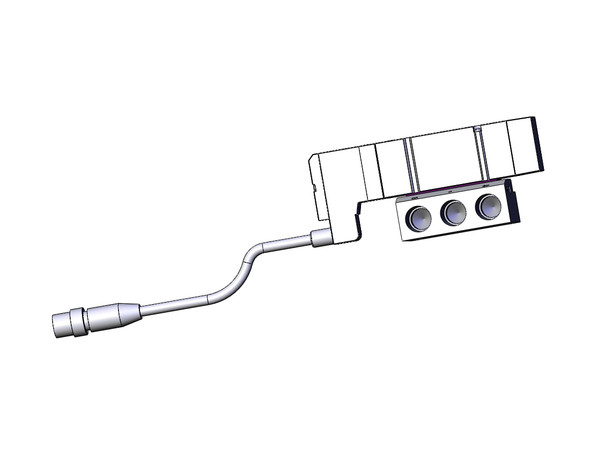 SMC SV2300-5W2U-02F 3 Position Closed Center