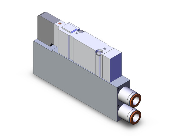 SMC SV3100-5FUD-TS-C10 2 Position Single Solenoid