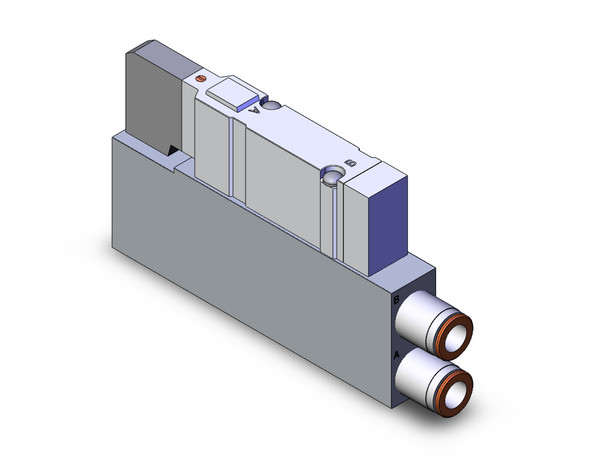 SMC SV3100-5FUD-TS-N11 4/5 port solenoid valve 2 position single solenoid