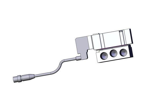 SMC SV3100-5W1U-03F 2 Position Single Solenoid