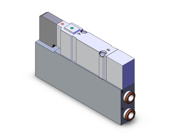 SMC SV3300-5FU-T-C8 3 Position Closed Center