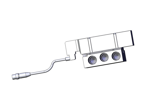 SMC SV4400-5W1U-04 3 Position Exhaust Center