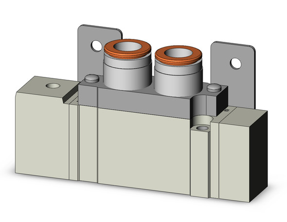 SMC SYA7120-C10F-F2 Valve, Air Pilot, Body Pt