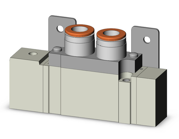 SMC SYA7120-N11T-F2 4/5 Port Air-Piloted Valve