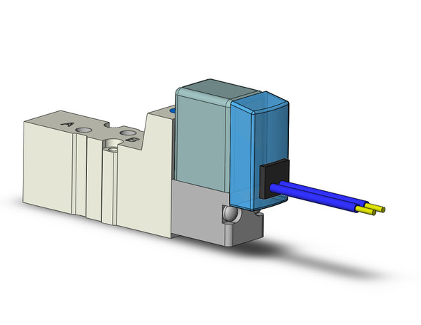 <h2>SYJ3000, 5 Port Solenoid Valve, Base Mounted &amp; Body Ported</h2><p><h3>The SYJ Valve is an innovative combination of space efficiency and performance superiority which provides real value to the design solution. Whether designed in a manifold or used as a single valve, this small profile increases design flexibility and minimizes space requirements. The SYJ valve utilizes a low power (0.5 watts standard) pilot solenoid design, which dramatically reduces thermal heat generation. This improves performance, decreases operating costs, and allows for direct control by PLC output relays. All electrical connections for SYJ Valves are available with lights and surge suppression. SYJ series valves can be configured on base mounted manifolds, or individually on sub-plates, creating a variety of solutions to meet your broadest engineering needs. </h3>- Fluid: air<br>- Operating pressure range: 0.15 - 0.7MPa<br>- Effective area mm 2 (Cv): 5 port body ported 0.9 (0.05)5 port base mounted w/sub-plate 1.8 (0.1)<br>- Coil rated voltage: 3, 5, 6, 12, 24VDC;100, 110, 200, 220VAC<br>- Ambient   fluid temp: max. 50 C<br>- <p><a href="https://content2.smcetech.com/pdf/SYJ_5PT.pdf" target="_blank">Series Catalog</a>