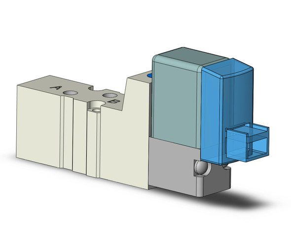 <h2>SYJ3000, 5 Port Solenoid Valve, Base Mounted &amp; Body Ported</h2><p><h3>The SYJ Valve is an innovative combination of space efficiency and performance superiority which provides real value to the design solution. Whether designed in a manifold or used as a single valve, this small profile increases design flexibility and minimizes space requirements. The SYJ valve utilizes a low power (0.5 watts standard) pilot solenoid design, which dramatically reduces thermal heat generation. This improves performance, decreases operating costs, and allows for direct control by PLC output relays. All electrical connections for SYJ Valves are available with lights and surge suppression. SYJ series valves can be configured on base mounted manifolds, or individually on sub-plates, creating a variety of solutions to meet your broadest engineering needs. </h3>- Fluid: air<br>- Operating pressure range: 0.15 - 0.7MPa<br>- Effective area mm 2 (Cv): 5 port body ported 0.9 (0.05)5 port base mounted w/sub-plate 1.8 (0.1)<br>- Coil rated voltage: 3, 5, 6, 12, 24VDC;100, 110, 200, 220VAC<br>- Ambient   fluid temp: max. 50 C<br>- <p><a href="https://content2.smcetech.com/pdf/SYJ_5PT.pdf" target="_blank">Series Catalog</a>