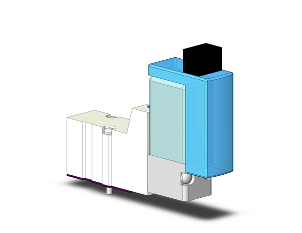 syj300 solenoid valve 3-port   2a                             syj300 other size rating       valve, sol, base mt       (ac)