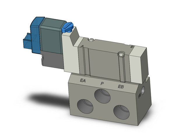 SMC SY3140R-5LOZE-01 4/5 Port Solenoid Valve