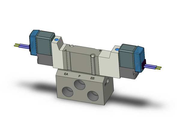 SMC SY3340R-5H-01N 4/5 Port Solenoid Valve