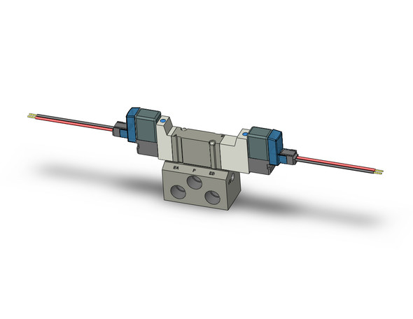 SMC SY3340RT-5LZ-01N 4/5 Port Solenoid Valve