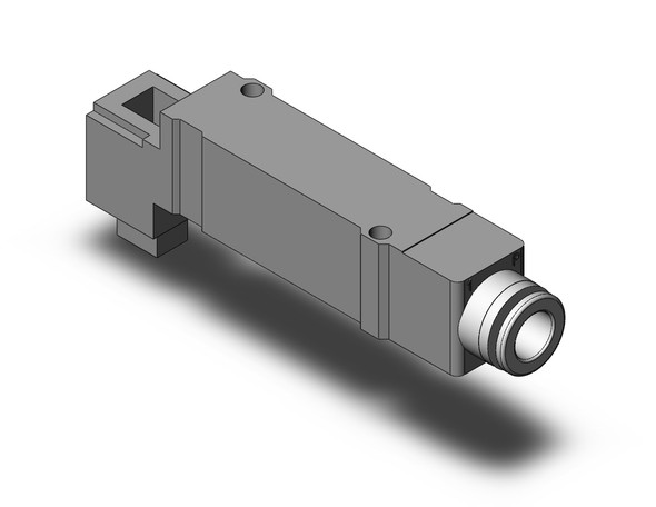 SMC SY50M-38-1A-C8 4/5 port solenoid valve supply spacer w/8mm one touch