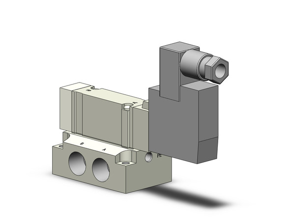 SMC SY5140-3DZD-02N 5 Port Solenoid Valve