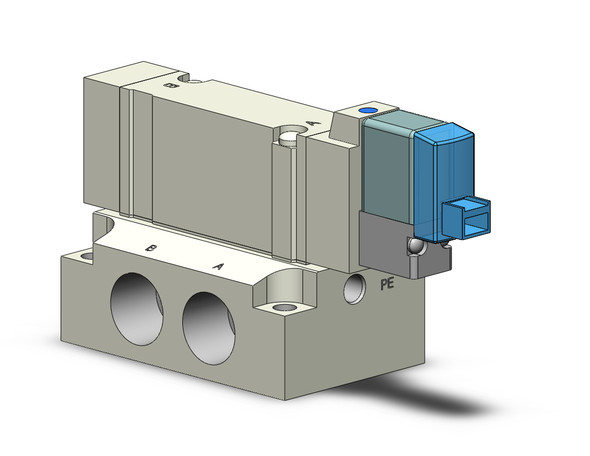 SMC SY5140-5LOZ-02N 4/5 Port Solenoid Valve