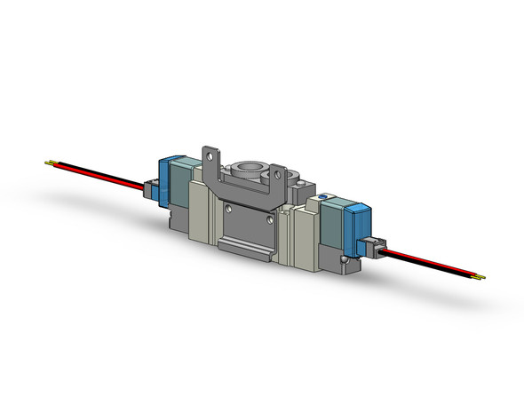 SMC SY5220-5LZD-01-F2 valve, double sol, body pt (dc)