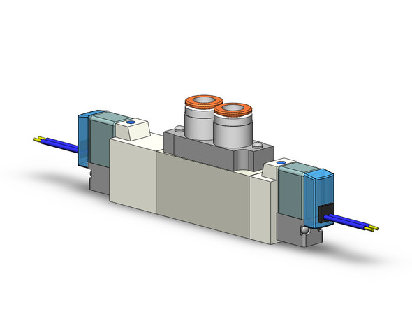 SMC SY5460-5GZ-C8 Valve, Dbl Sol, Cassette (Dc)