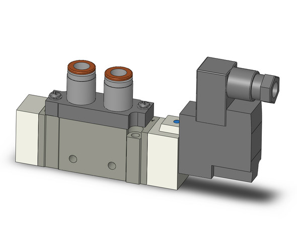 SMC SY7120-5D-C8N 5 Port Solenoid Valve