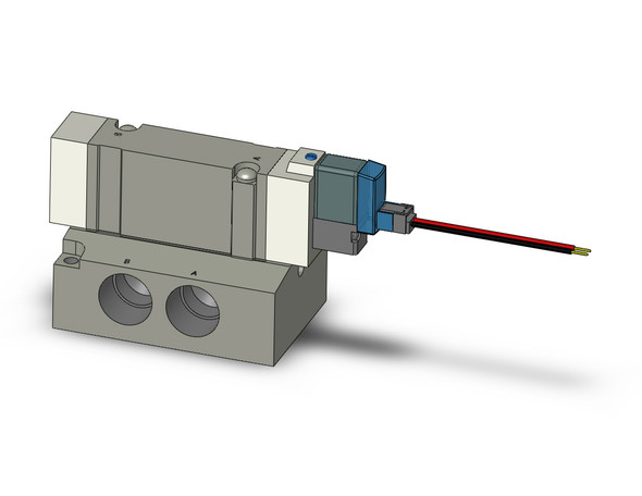 SMC SY7140-5LZD-03N valve, sgl sol, base mt (dc)