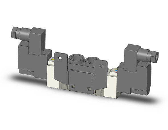 SMC SY7220-5DZ-02F-F2 valve, double sol, body pt, din