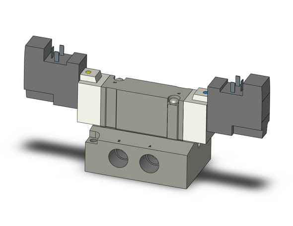 SMC SY7240-5DO-02T Valve, Dbl Sol, Base Mt,