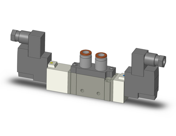 SMC SY7320-5Y-C8F 5 Port Solenoid Valve