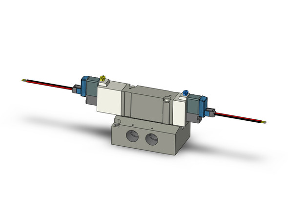 SMC SY7340R-5LZE-02 4/5 Port Solenoid Valve