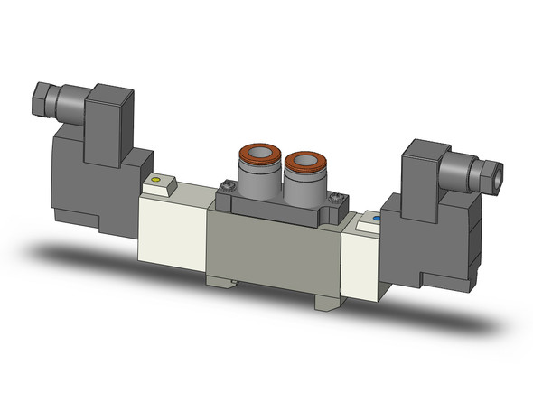 SMC SY7360-3DZ-N11 Valve, Dbl Sol, Cassette (Ac)