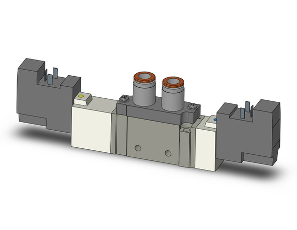 SMC SY7420-5YO-C8F 5 Port Solenoid Valve