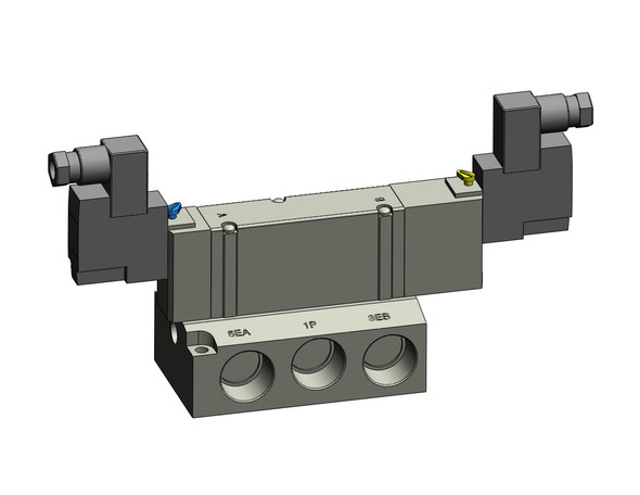 SMC SY9340-3DZE-04T 4/5 Port Solenoid Valve