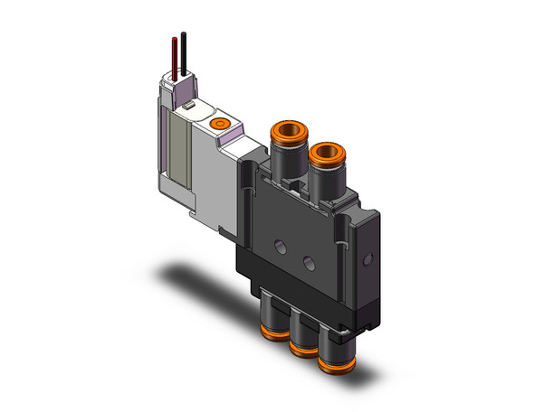 SMC S0716-5G-N3 plug lead type 5 port solenoid valve