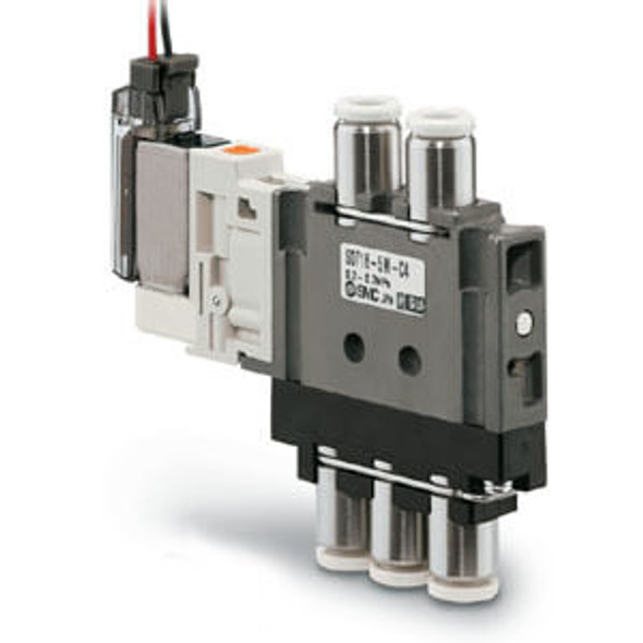 SMC S0735-5MO 3 port solenoid valve plug lead type 5 port solenoid valve