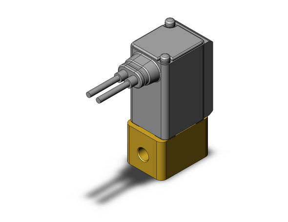 SMC VDW12GZ1D 2 port valve brass (c37) body 2 port valve