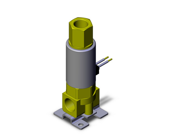 SMC VDW250-5W-1-01N-F 3 Port Solenoid Valve