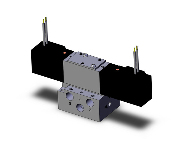 SMC VFR2210-5G-01T Valve Dbl Non Plugin Base Mt