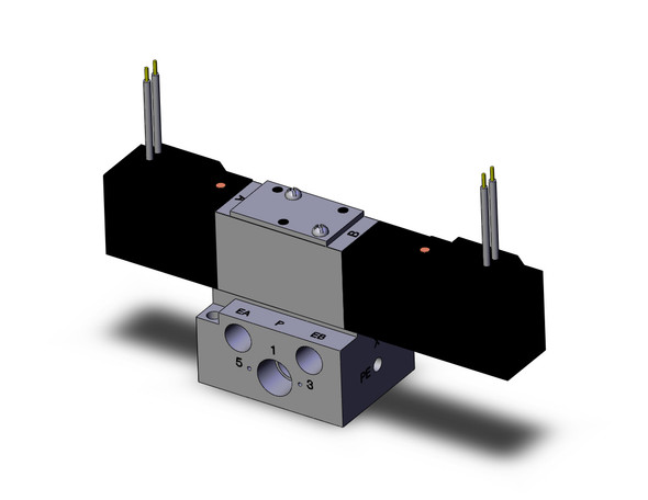 SMC VFR2310-3G-02T Valve, 5 Port Solenoid