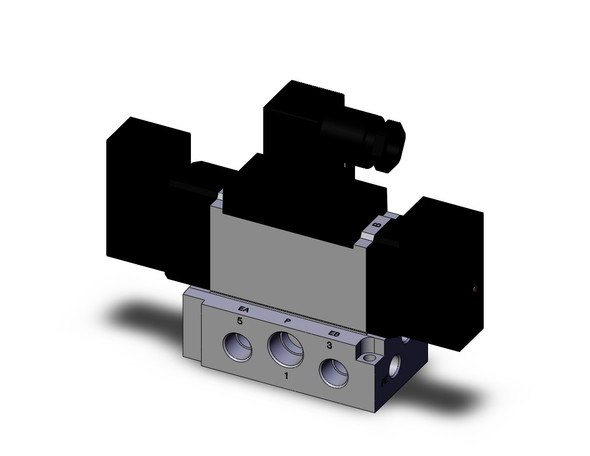 SMC VFR3410-5DZ-03N 4/5 Port Solenoid Valve