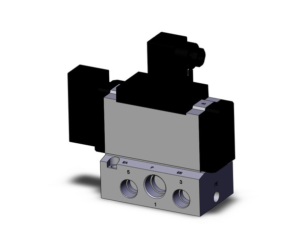 SMC VFR4110-4DZ-04T 4/5 Port Solenoid Valve