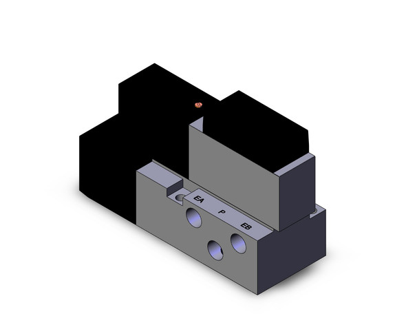 SMC VFS2100-3FZB-B01T Valve Sgl Plug-In Base Mt