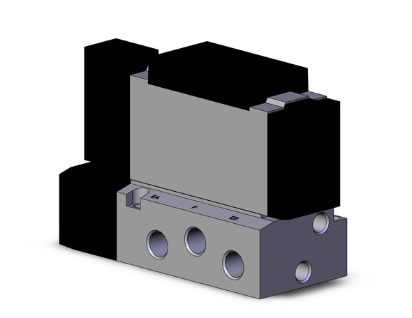 SMC VFS4100-3FZ-03N 4/5 port solenoid valve valve sgl plug-in base mount