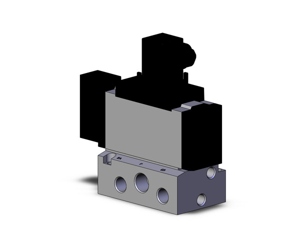 SMC VFS4110-3DZ-04T 4/5 port solenoid valve valve sgl non plug-in base mt